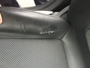 Leather Corsa Seat Before